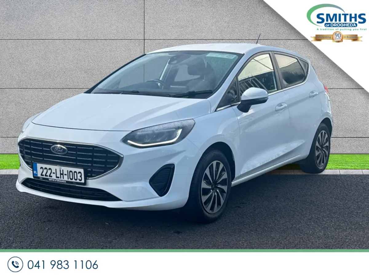 Ford Fiesta Hatchback, Petrol, 2022, White