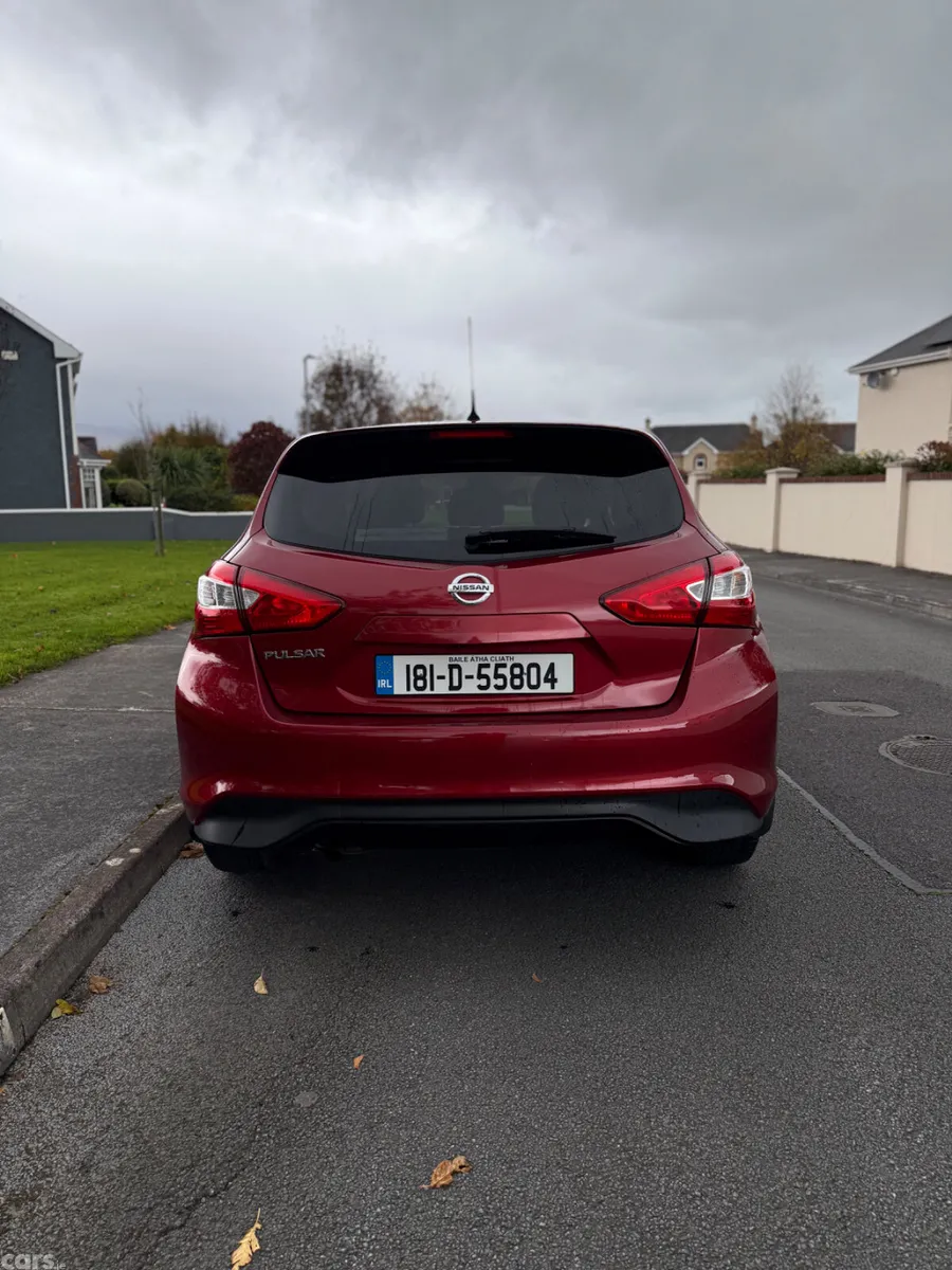 Nissan Pulsar Hatchback, Petrol, 2018, Red