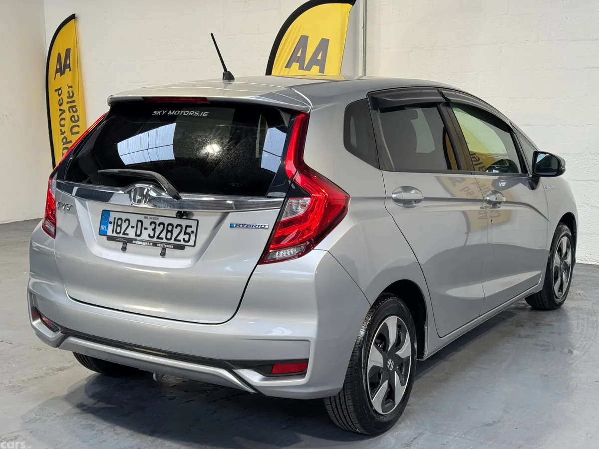 Honda Fit Hatchback, Petrol Hybrid, 2018, Silver