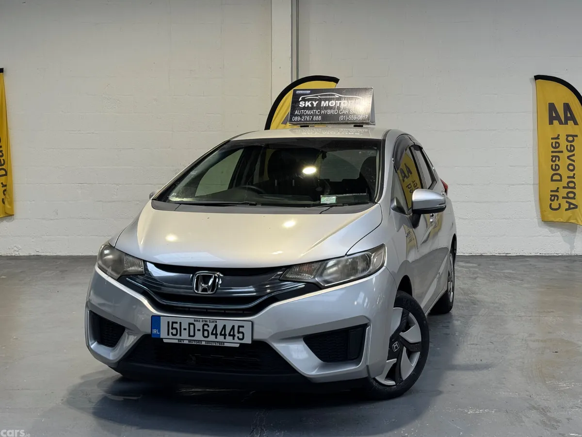 Honda Fit Hatchback, Petrol Hybrid, 2015, Silver