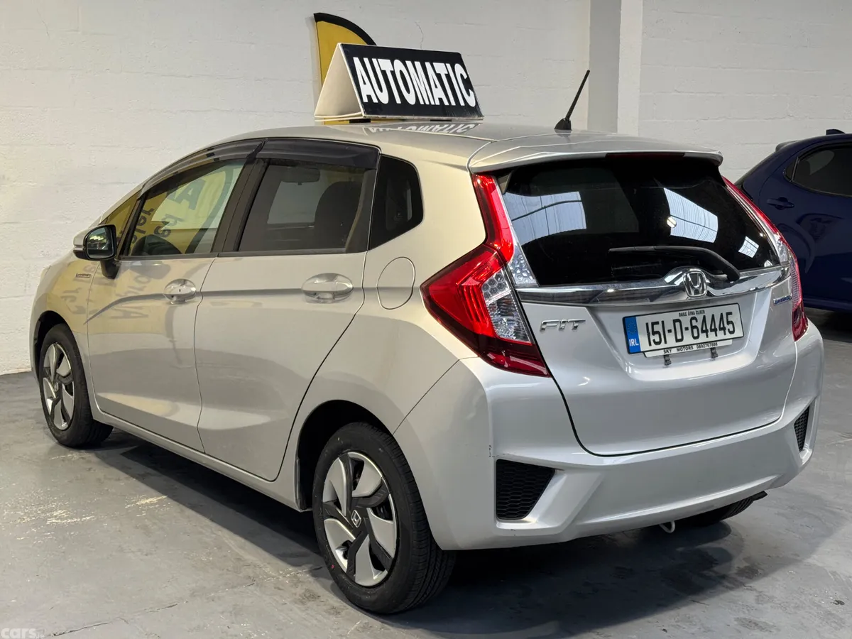 Honda Fit Hatchback, Petrol Hybrid, 2015, Silver