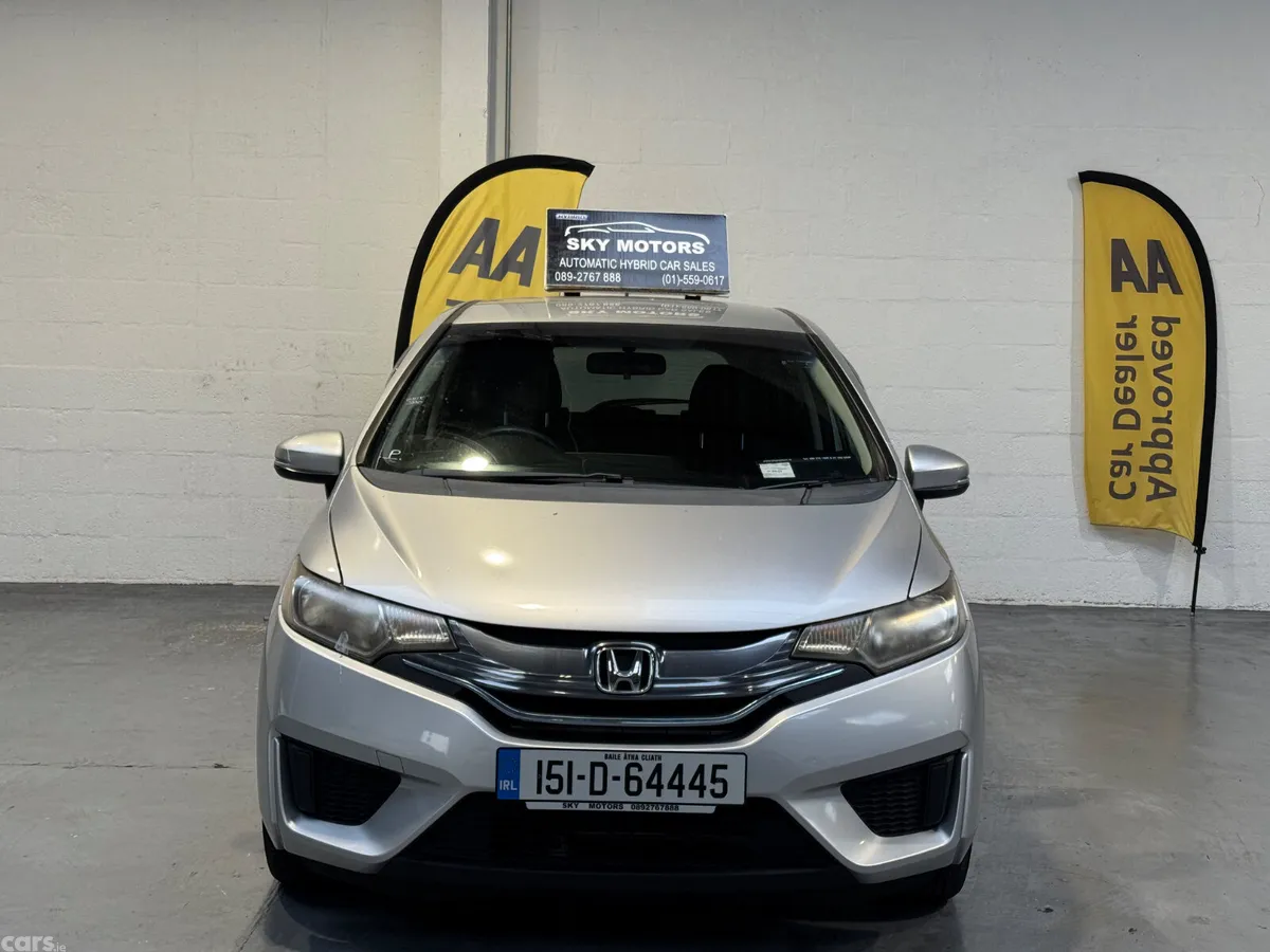 Honda Fit Hatchback, Petrol Hybrid, 2015, Silver