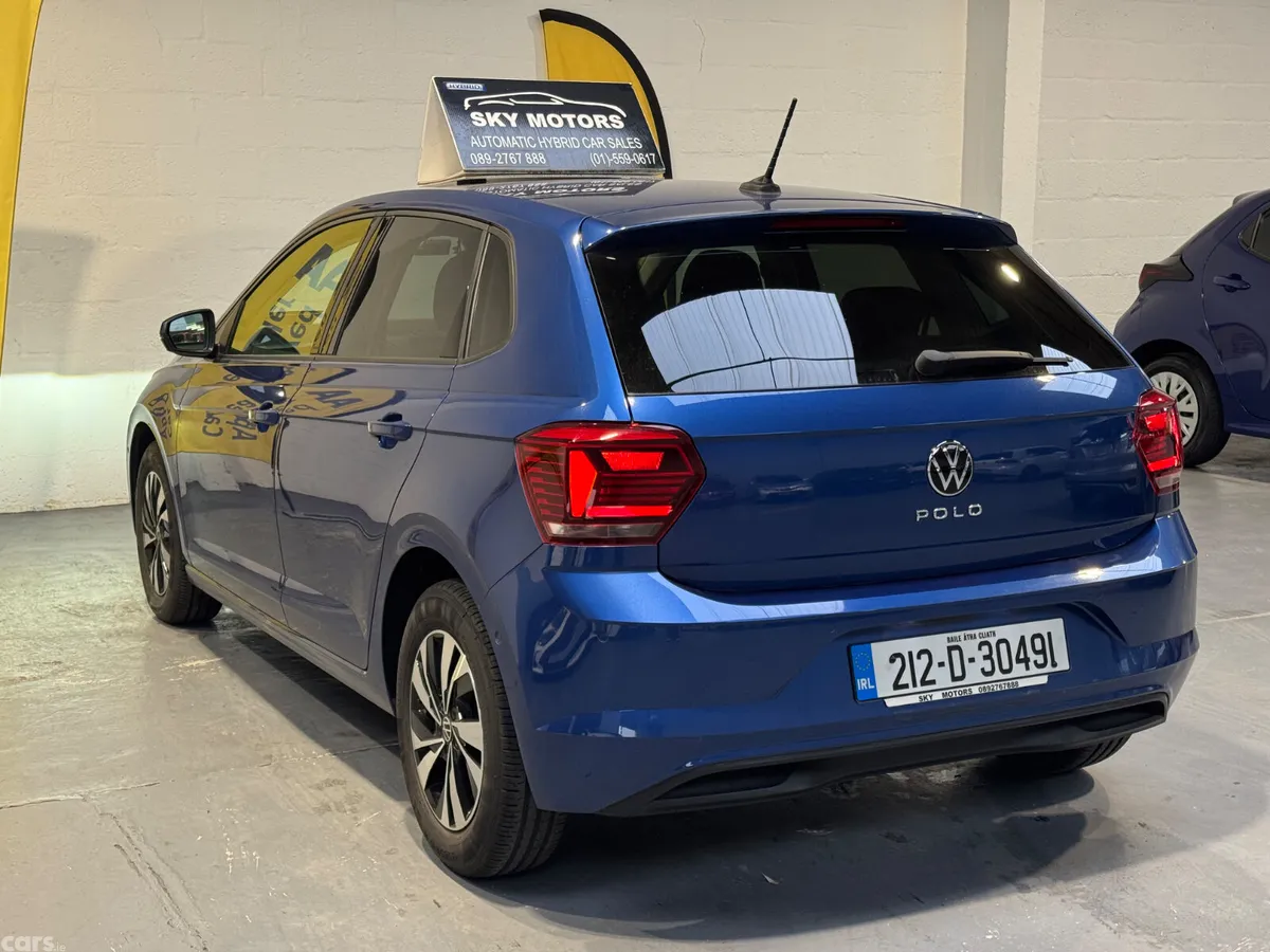 Volkswagen Polo Hatchback, Petrol, 2021, Blue