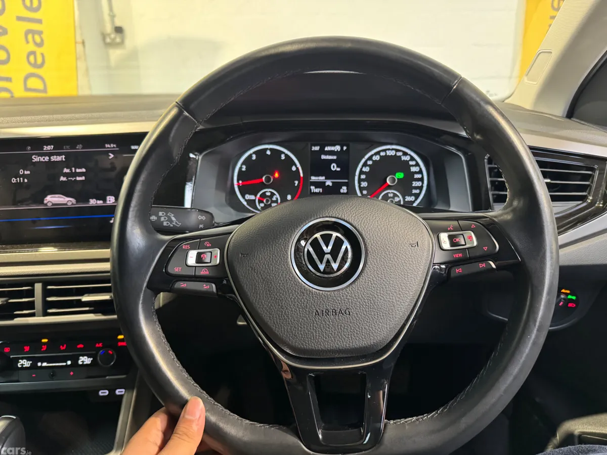 Volkswagen Polo Hatchback, Petrol, 2021, Blue