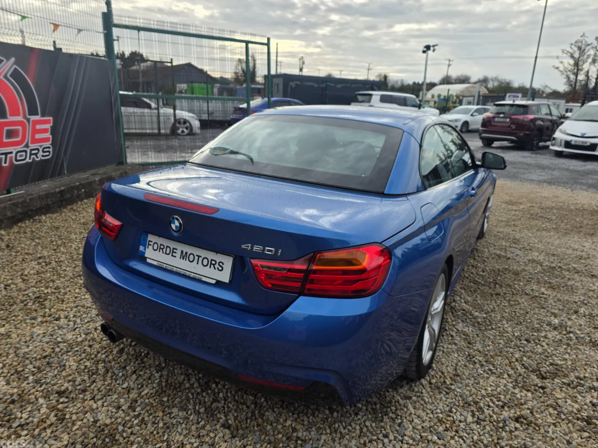 BMW 4-Series Convertible, Petrol, 2016, Blue