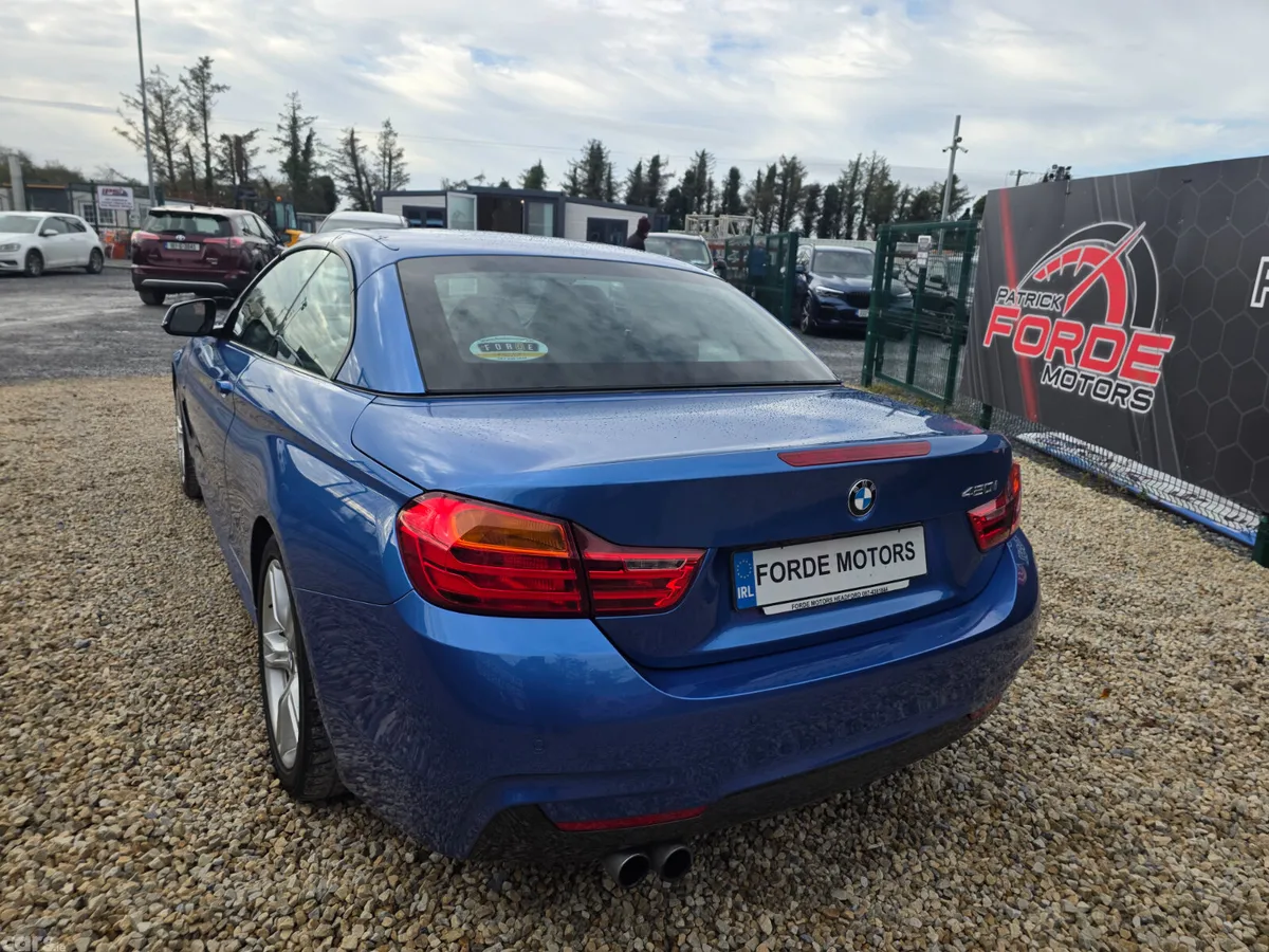 BMW 4-Series Convertible, Petrol, 2016, Blue
