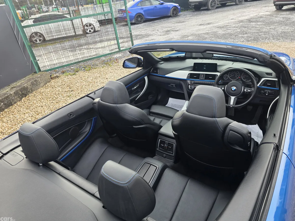 BMW 4-Series Convertible, Petrol, 2016, Blue