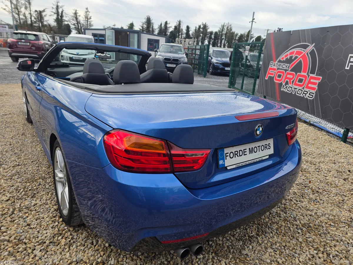 BMW 4-Series Convertible, Petrol, 2016, Blue