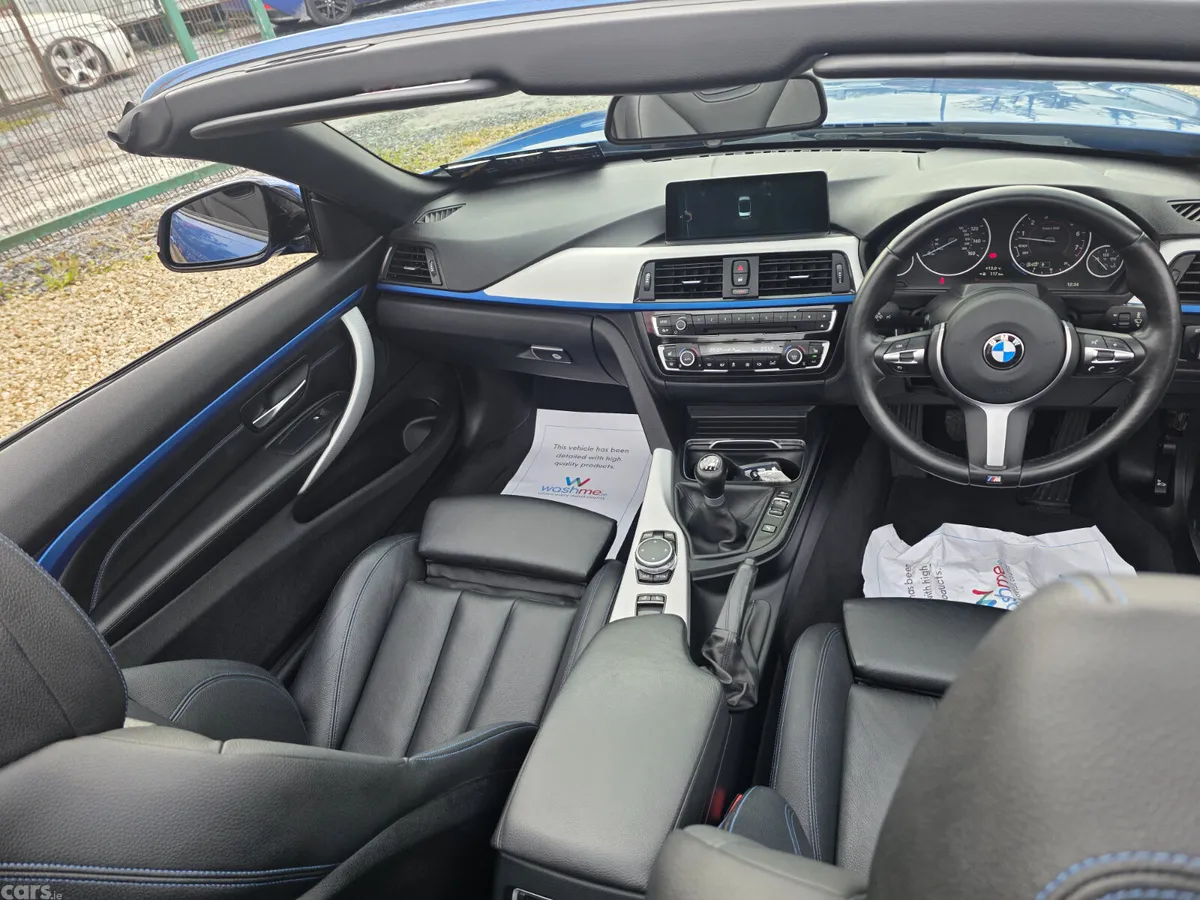 BMW 4-Series Convertible, Petrol, 2016, Blue