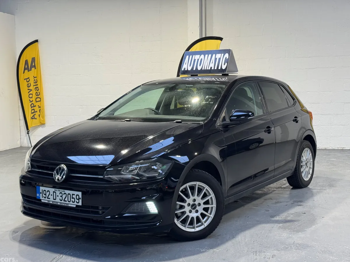 Volkswagen Polo Hatchback, Petrol, 2019, Black