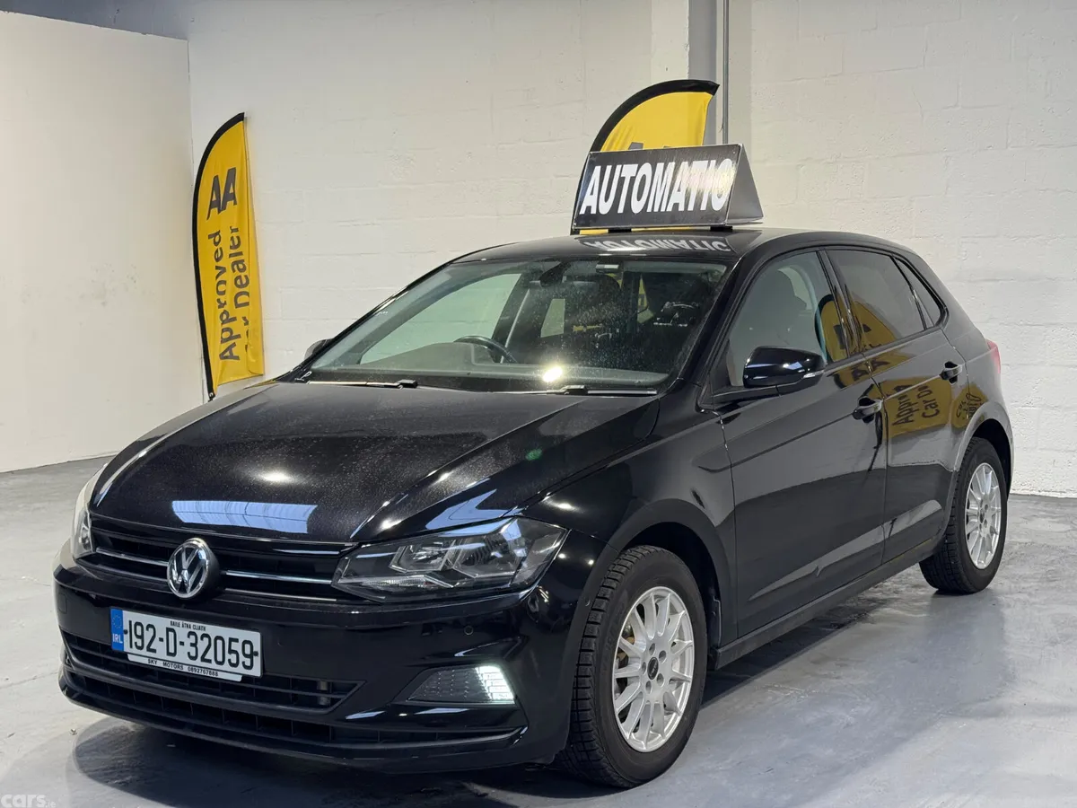 Volkswagen Polo Hatchback, Petrol, 2019, Black