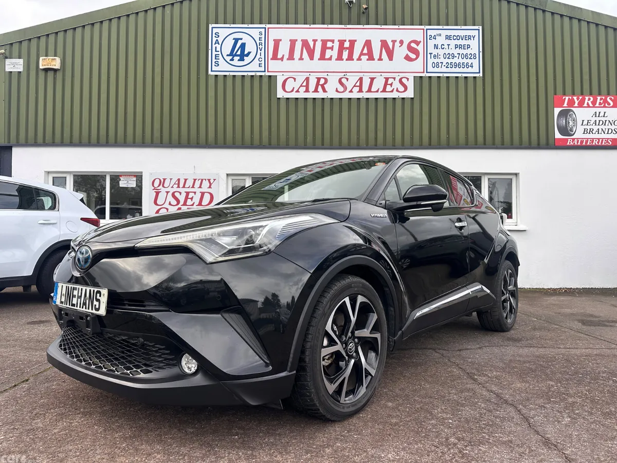 Toyota C-HR Hatchback, Petrol Hybrid, 2017, Black