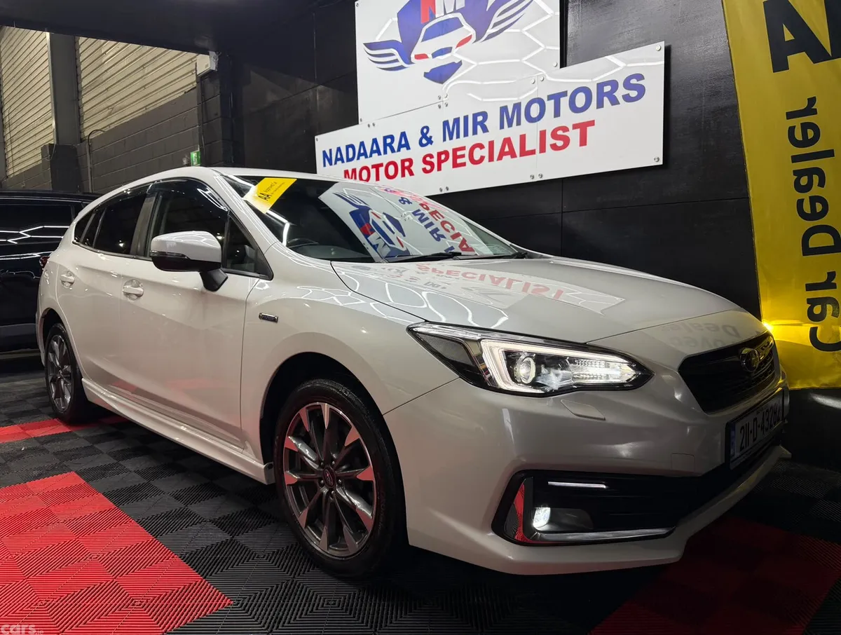 Subaru Impreza Estate, Petrol Hybrid, 2021, White