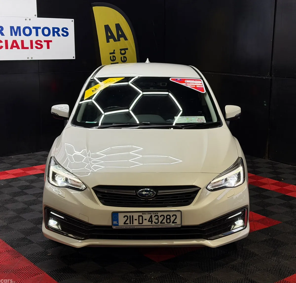 Subaru Impreza Estate, Petrol Hybrid, 2021, White
