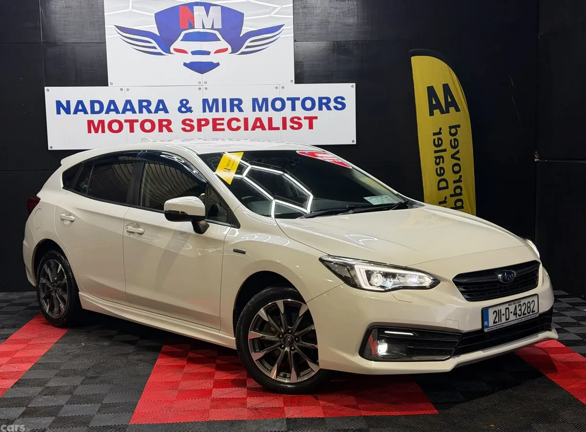 Subaru Impreza Estate, Petrol Hybrid, 2021, White