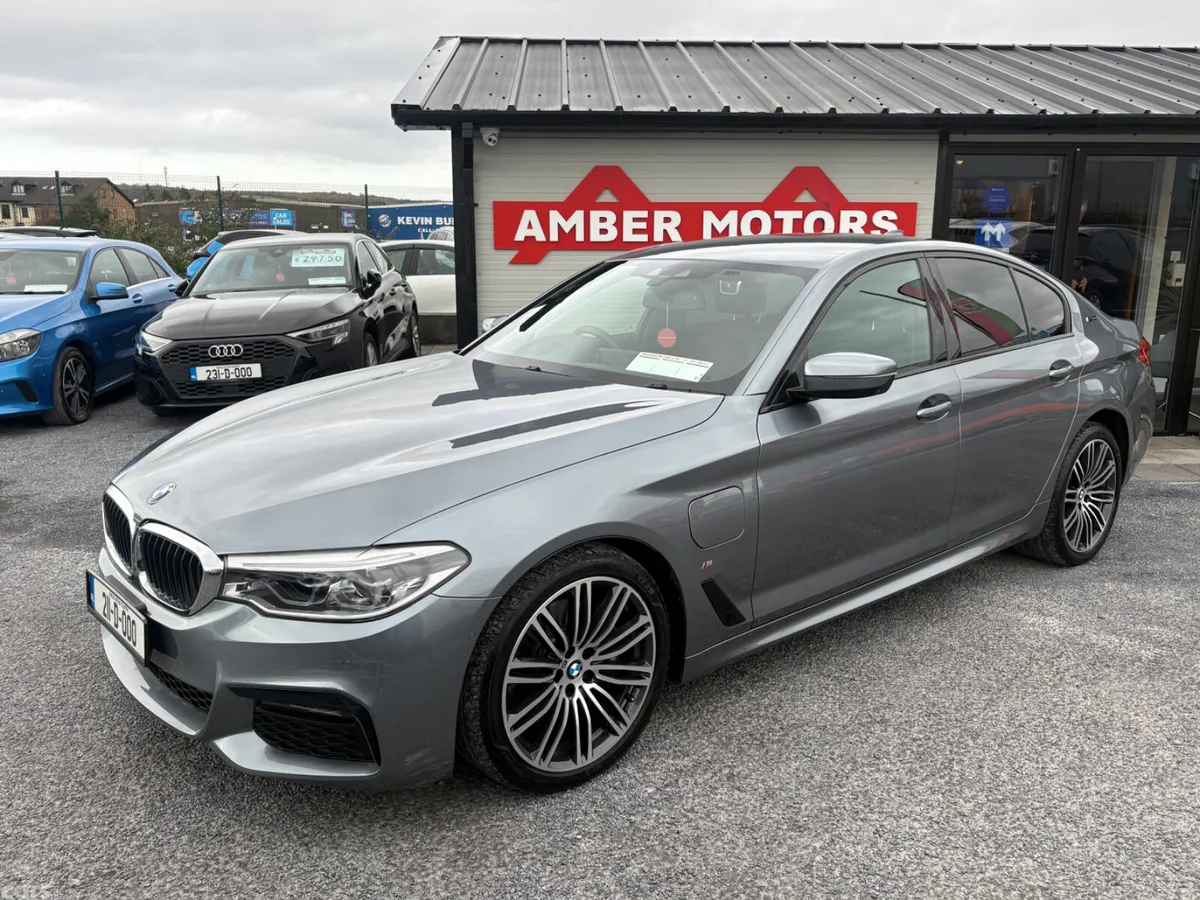 BMW 5-Series Saloon, Petrol Plug-in Hybrid, 2021, Grey