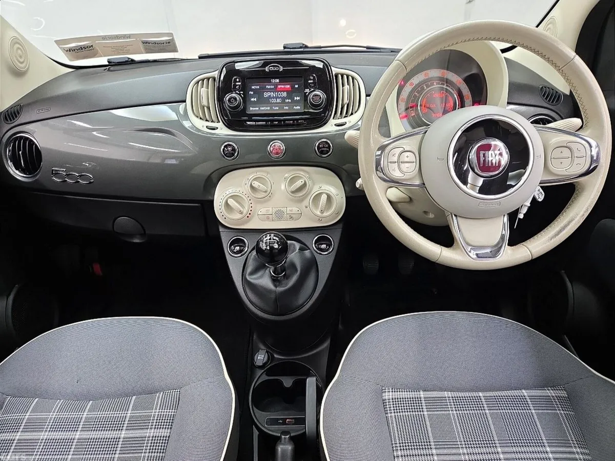 Fiat 500 Hatchback, Petrol, 2019, Grey