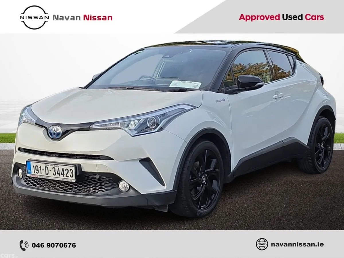 Toyota C-HR Hatchback, Petrol Hybrid, 2019, White