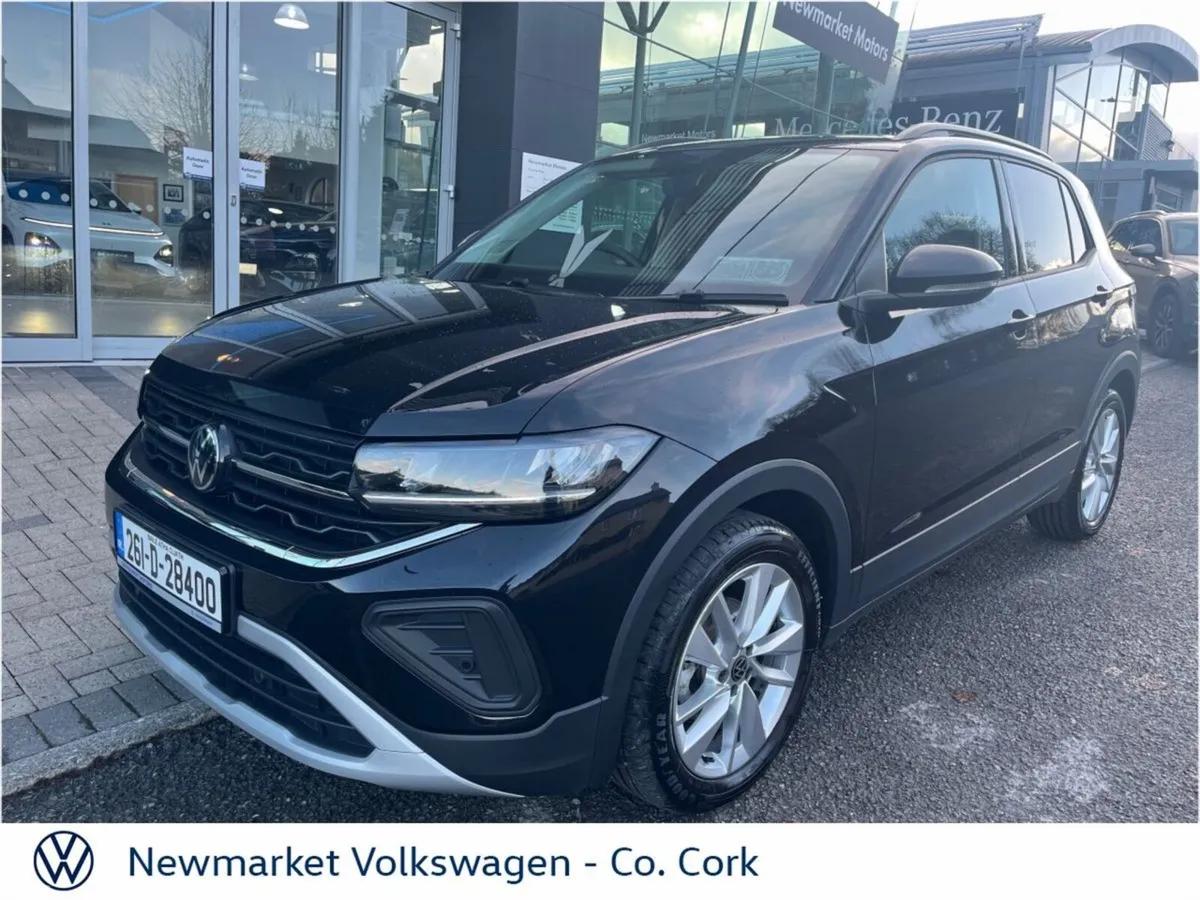 Volkswagen T-Cross SUV, Petrol, 2026, Black