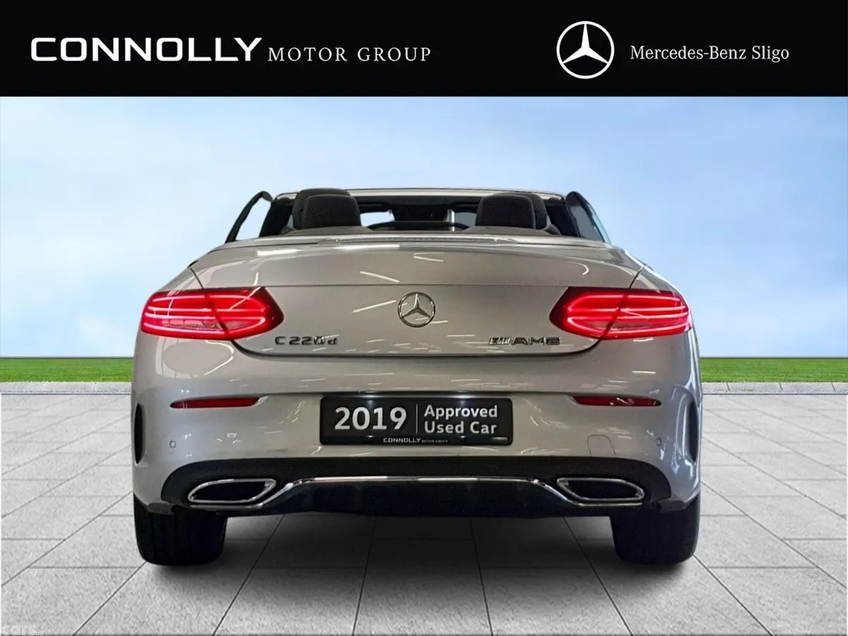 Mercedes-Benz C-Class Convertible, Diesel, 2019, Silver