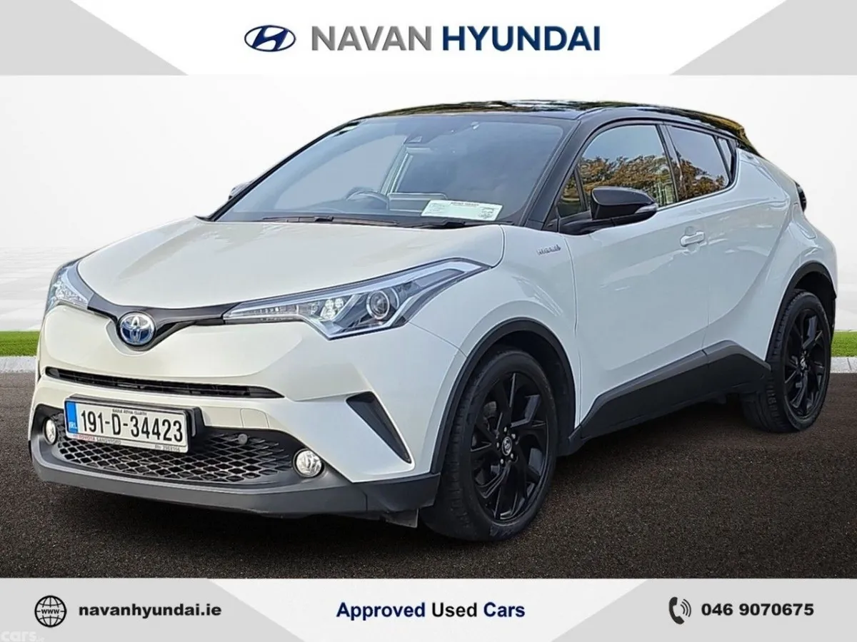 Toyota C-HR Hatchback, Petrol Hybrid, 2019, White