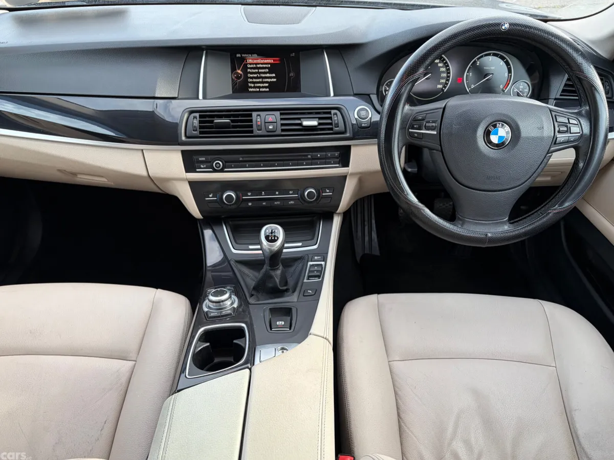 BMW 5-Series Saloon, Diesel, 2015, Blue
