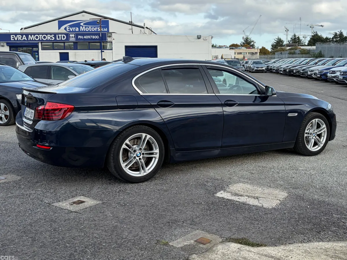 BMW 5-Series Saloon, Diesel, 2015, Blue