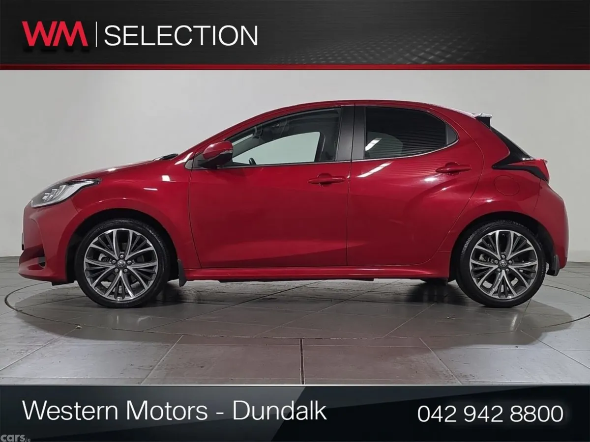Toyota Yaris Hatchback, Petrol Hybrid, 2023, Red
