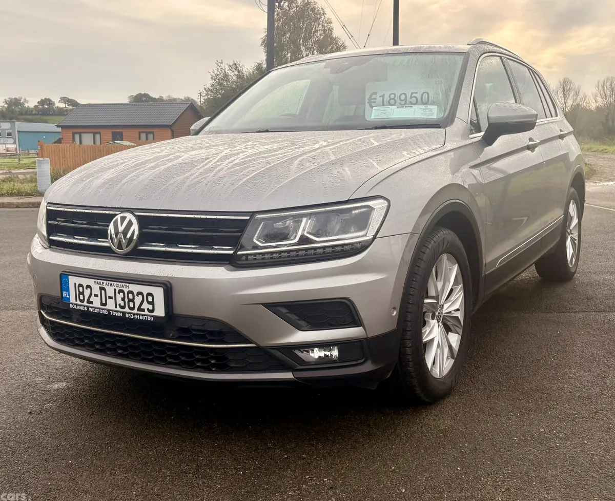 Volkswagen Tiguan SUV, Diesel, 2018, Grey