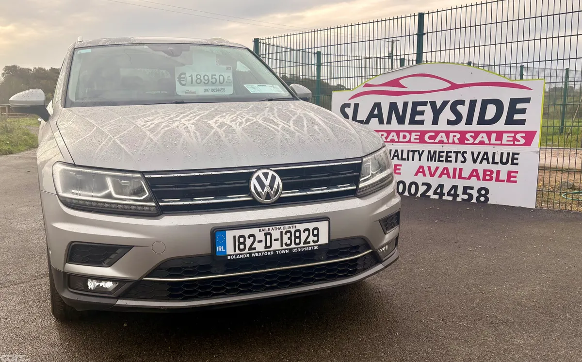 Volkswagen Tiguan SUV, Diesel, 2018, Grey