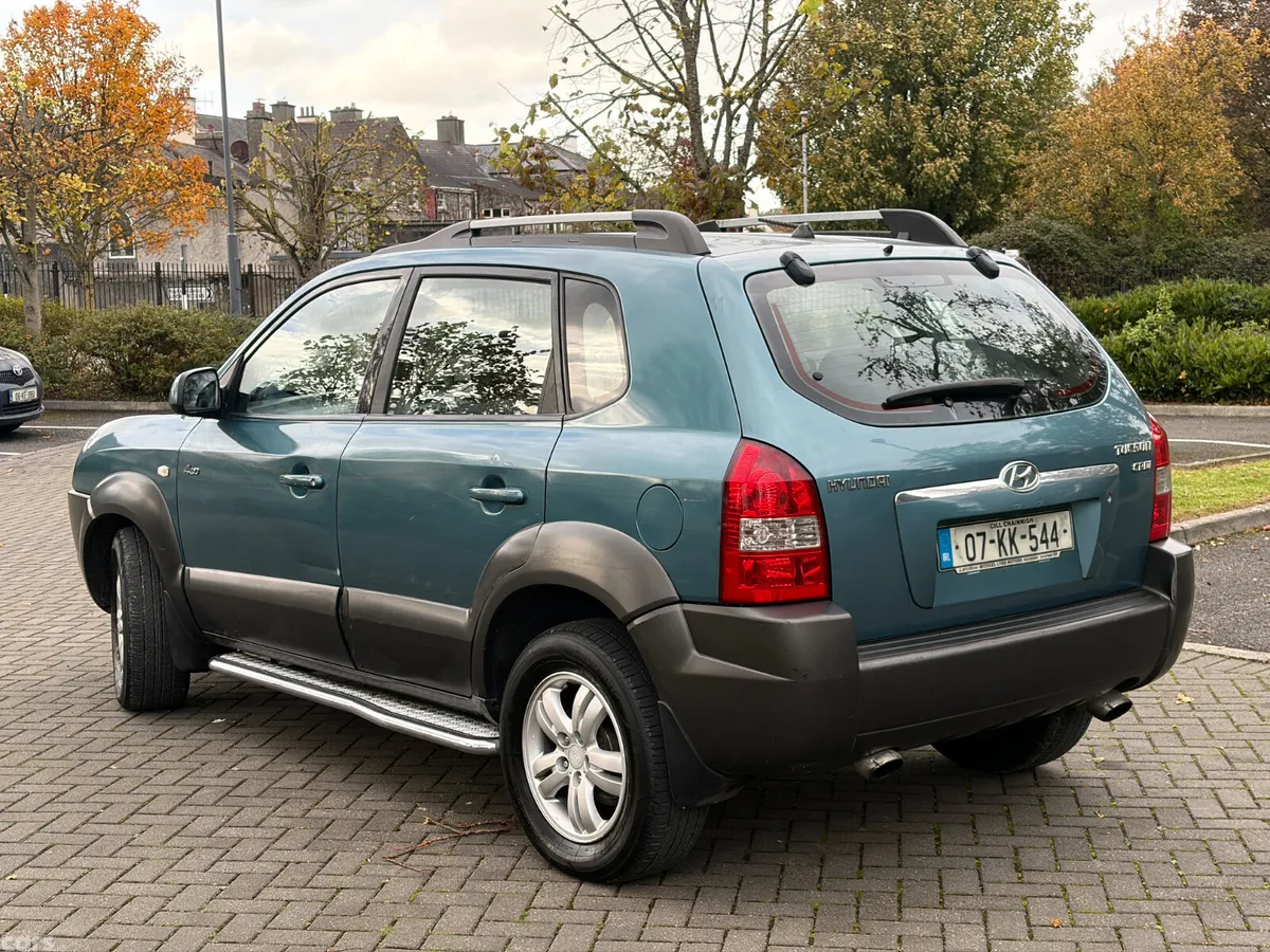 Hyundai Tucson SUV, Diesel, 2007, Green