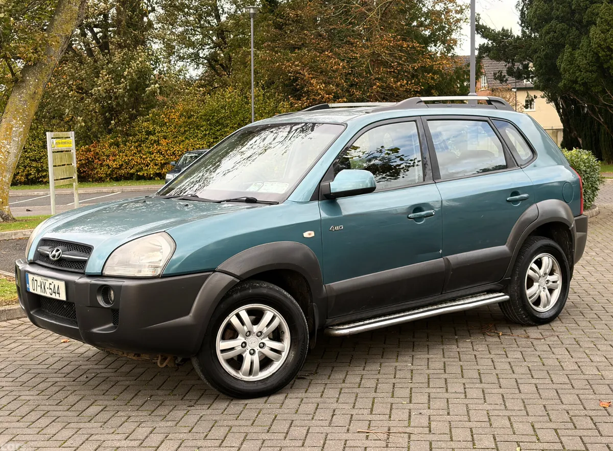 Hyundai Tucson SUV, Diesel, 2007, Green