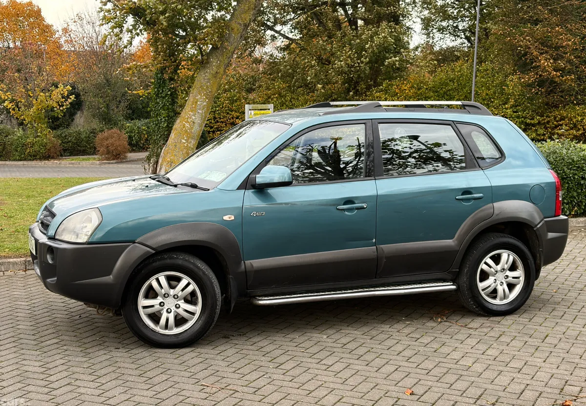 Hyundai Tucson SUV, Diesel, 2007, Green