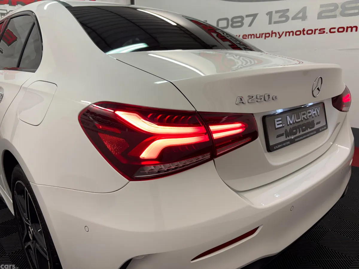 Mercedes-Benz A-Class Saloon, Petrol Hybrid, 2022, White