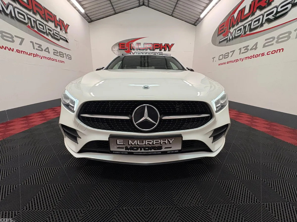Mercedes-Benz A-Class Saloon, Petrol Hybrid, 2022, White