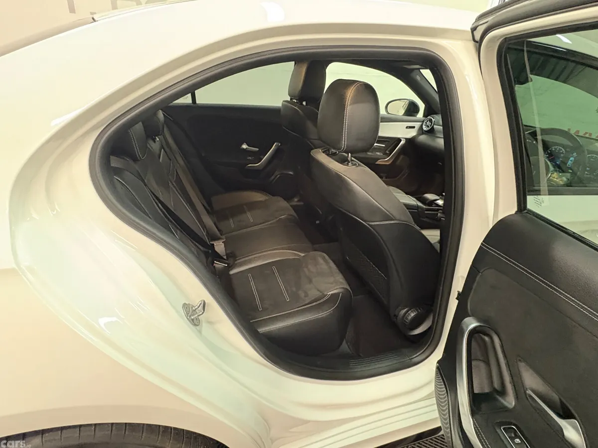 Mercedes-Benz A-Class Saloon, Petrol Hybrid, 2022, White