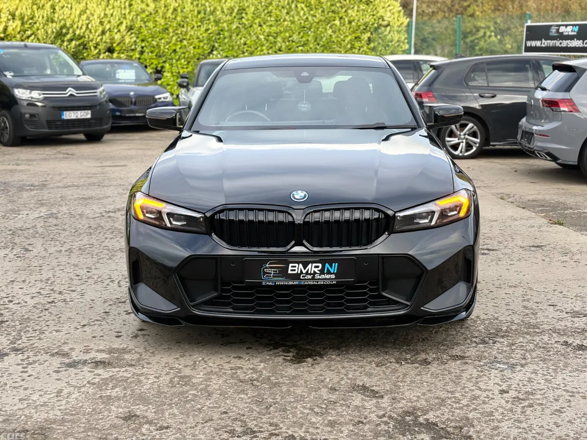 BMW 3-Series Saloon, Petrol Hybrid, 2023, Black