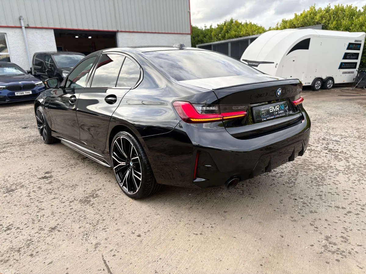 BMW 3-Series Saloon, Petrol Hybrid, 2023, Black