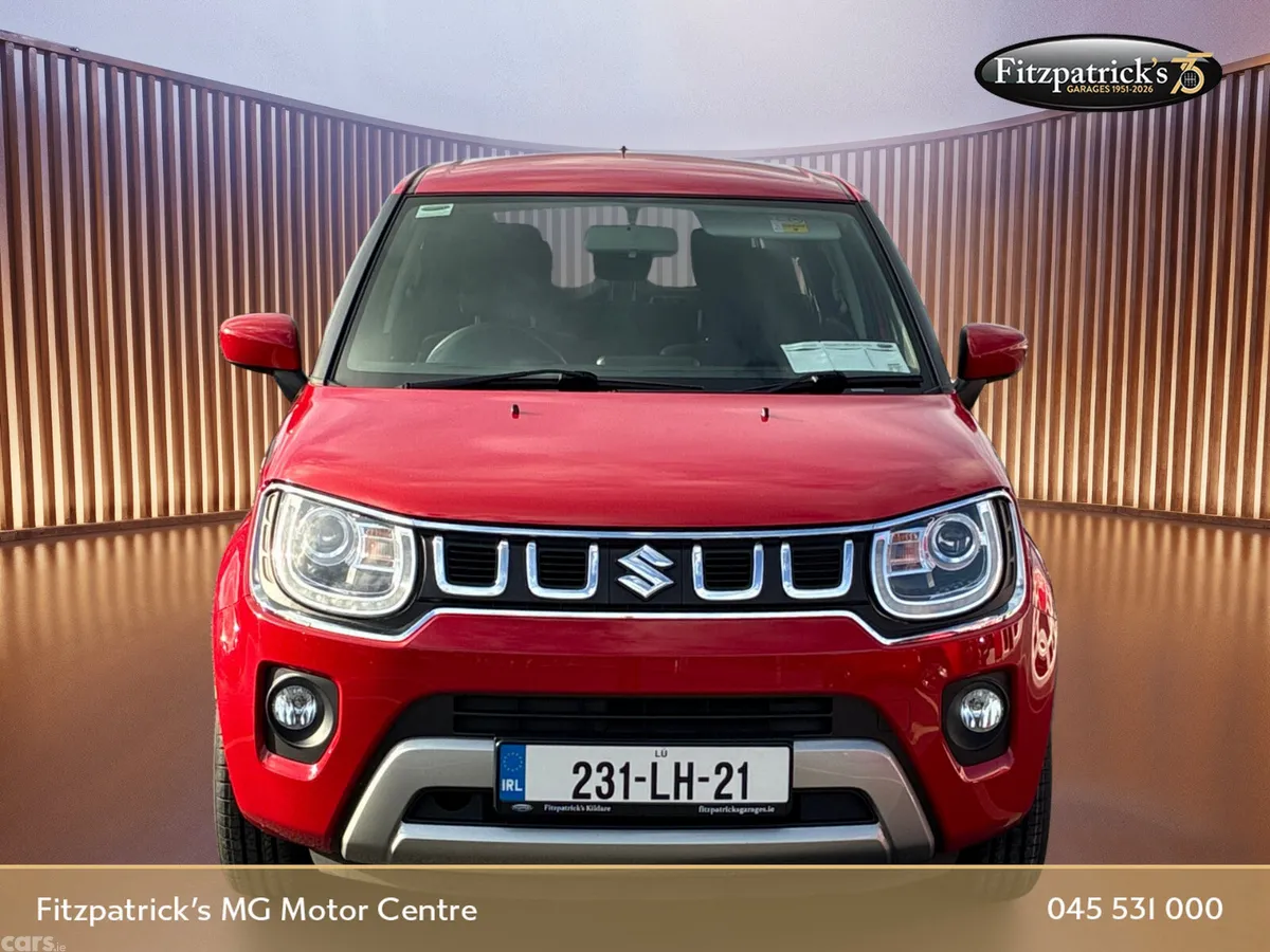 Suzuki Ignis Hatchback, Petrol, 2023, Red