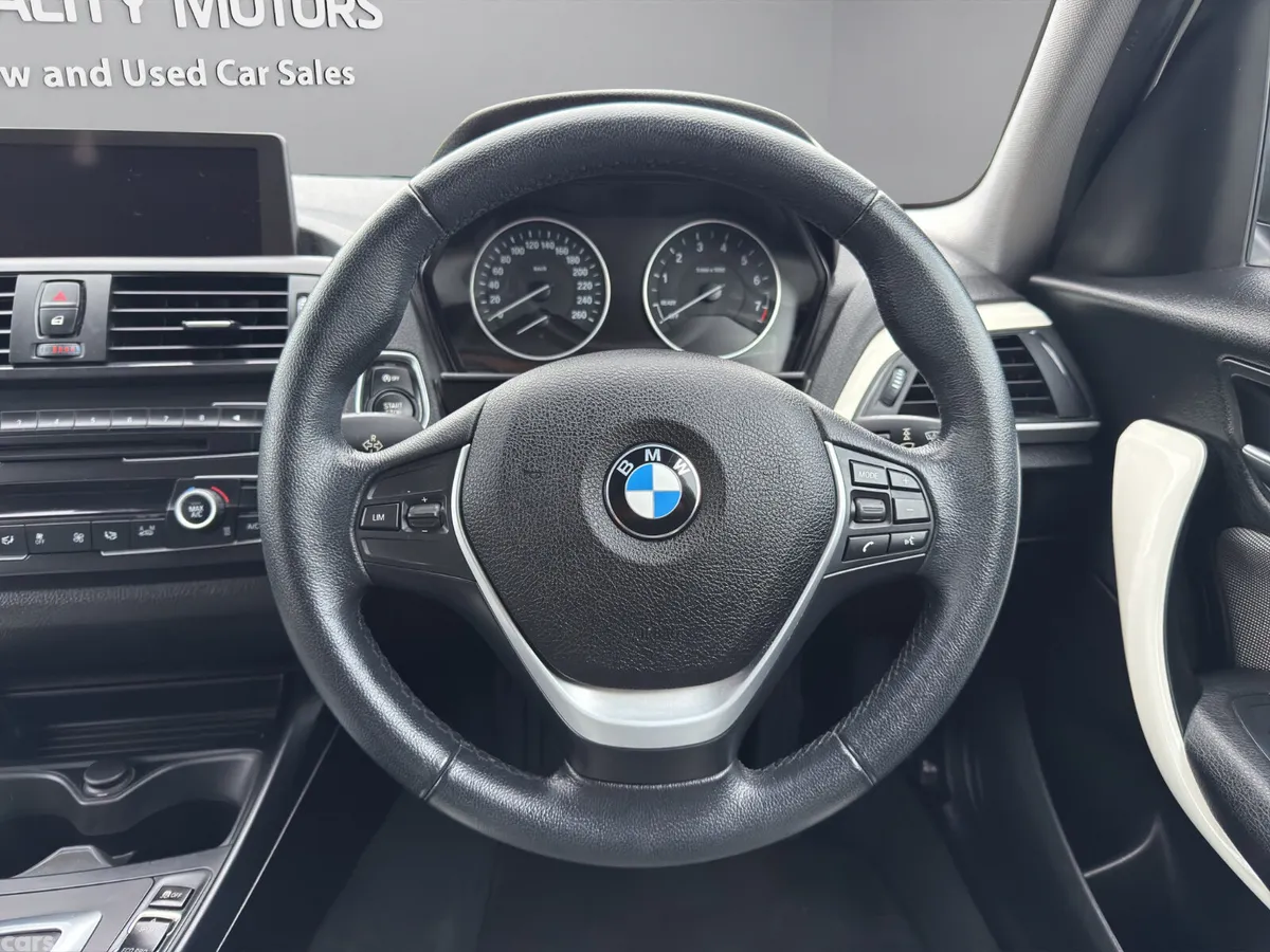 BMW 1-Series Hatchback, Petrol, 2016, White
