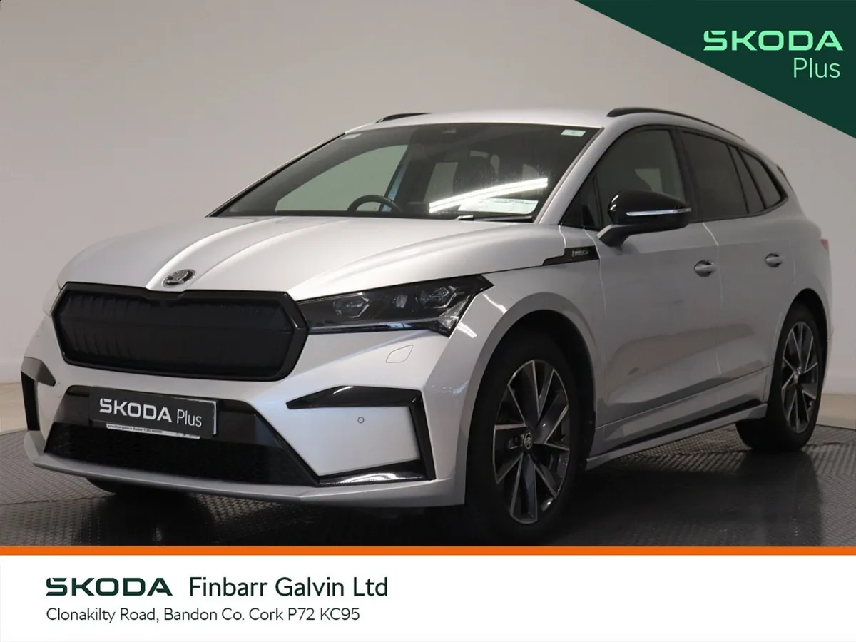 Skoda Enyaq Hatchback, Electric, 2023, Grey