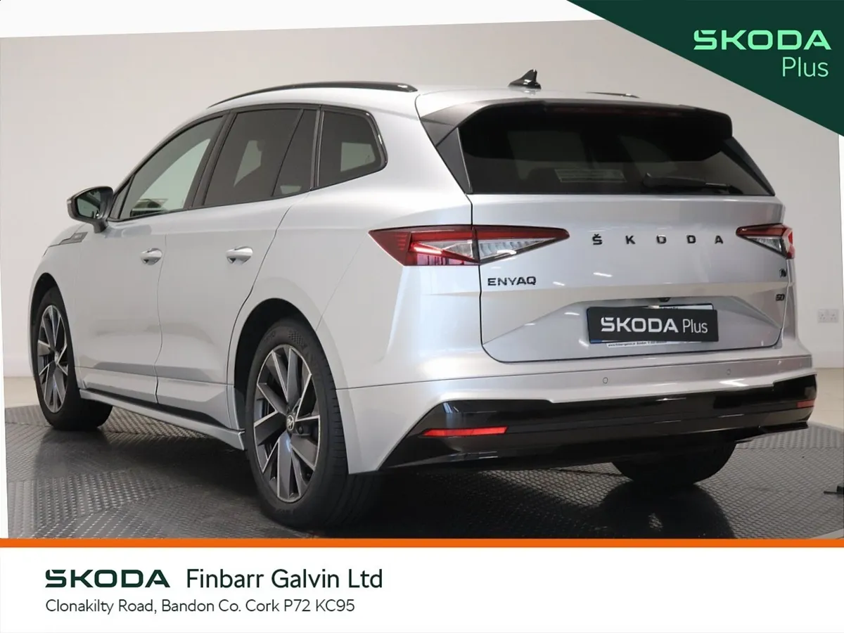 Skoda Enyaq Hatchback, Electric, 2023, Grey