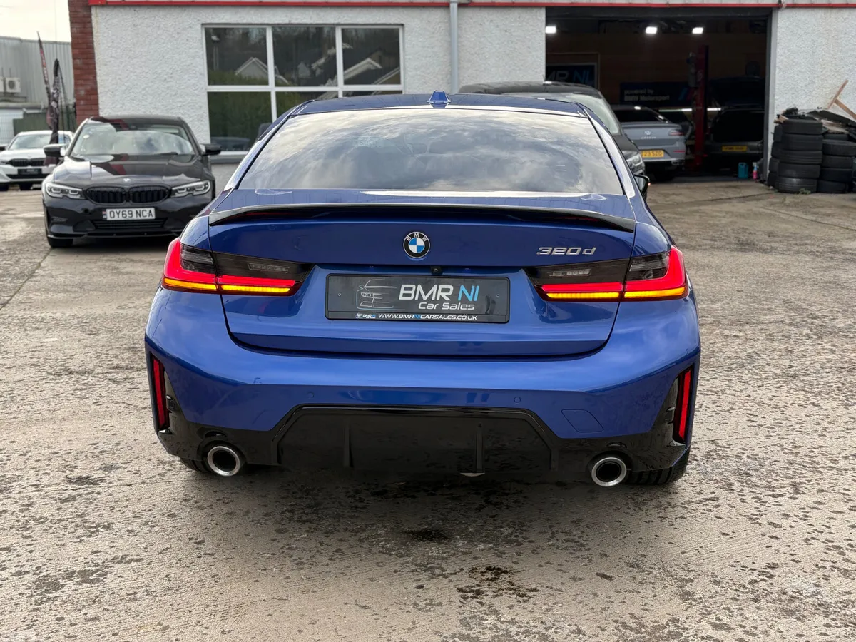 BMW 3-Series Saloon, Diesel Hybrid, 2023, Blue
