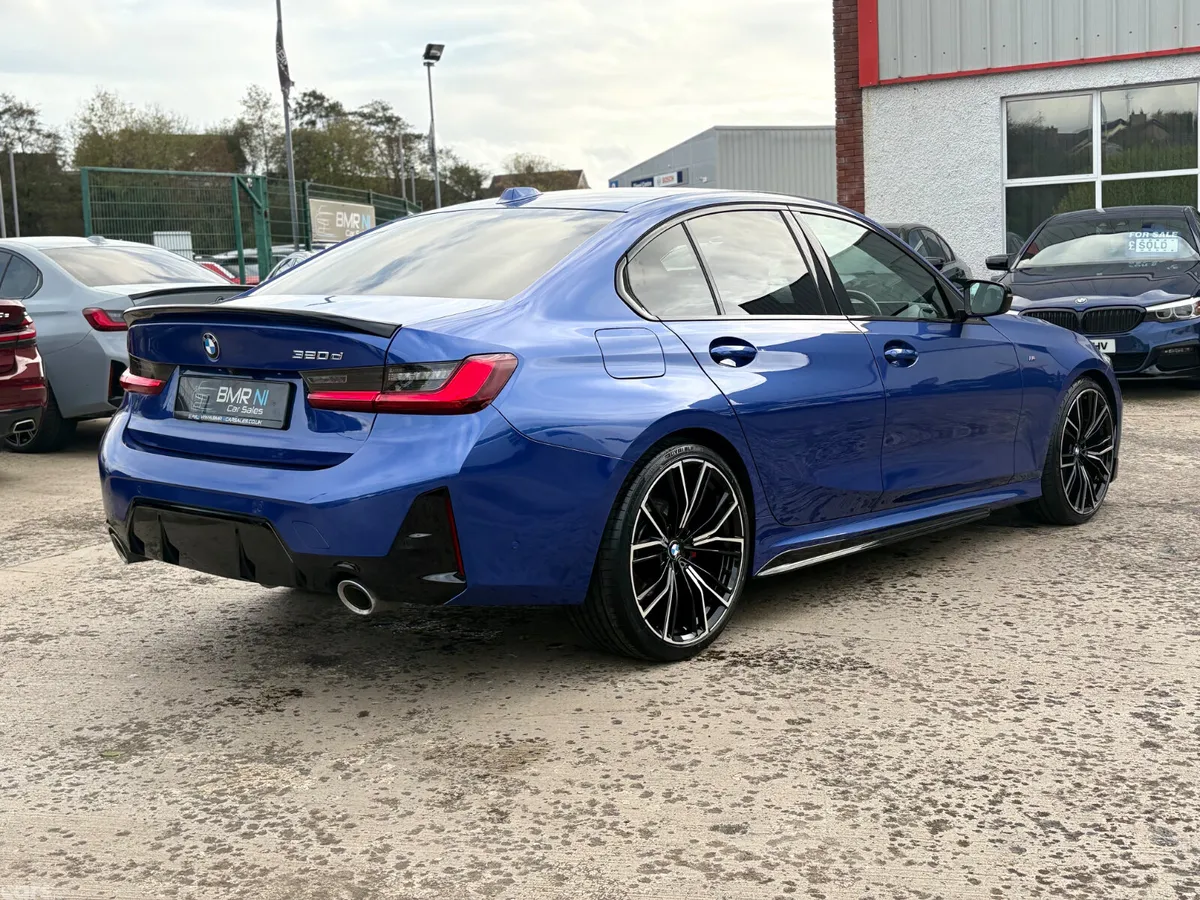 BMW 3-Series Saloon, Diesel Hybrid, 2023, Blue