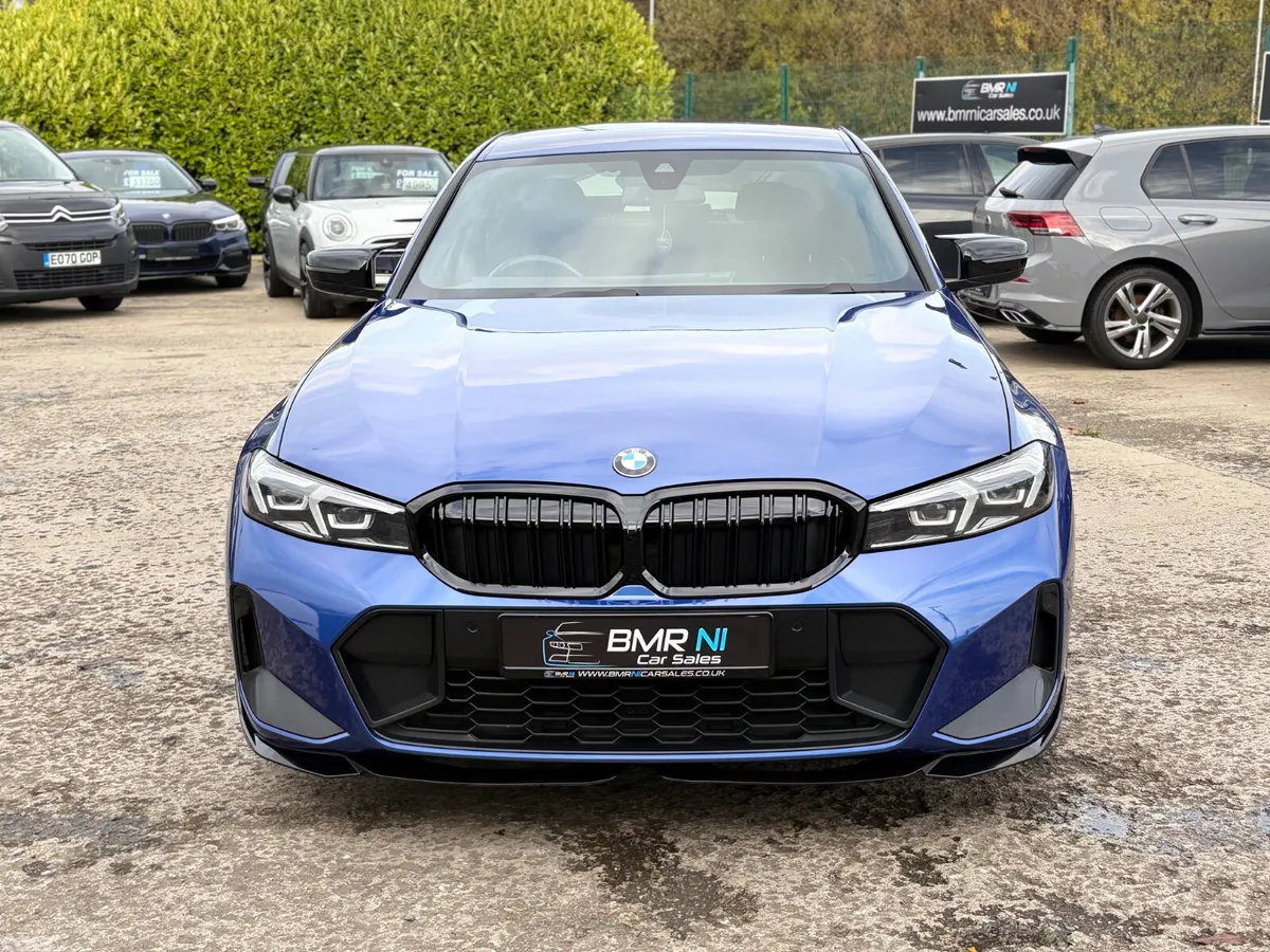 BMW 3-Series Saloon, Diesel Hybrid, 2023, Blue