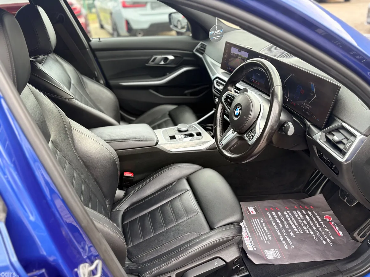 BMW 3-Series Saloon, Diesel Hybrid, 2023, Blue