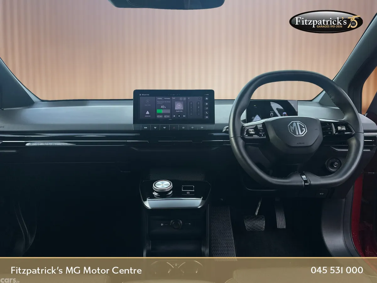 MG MG4 Hatchback, Electric, 2023, Red