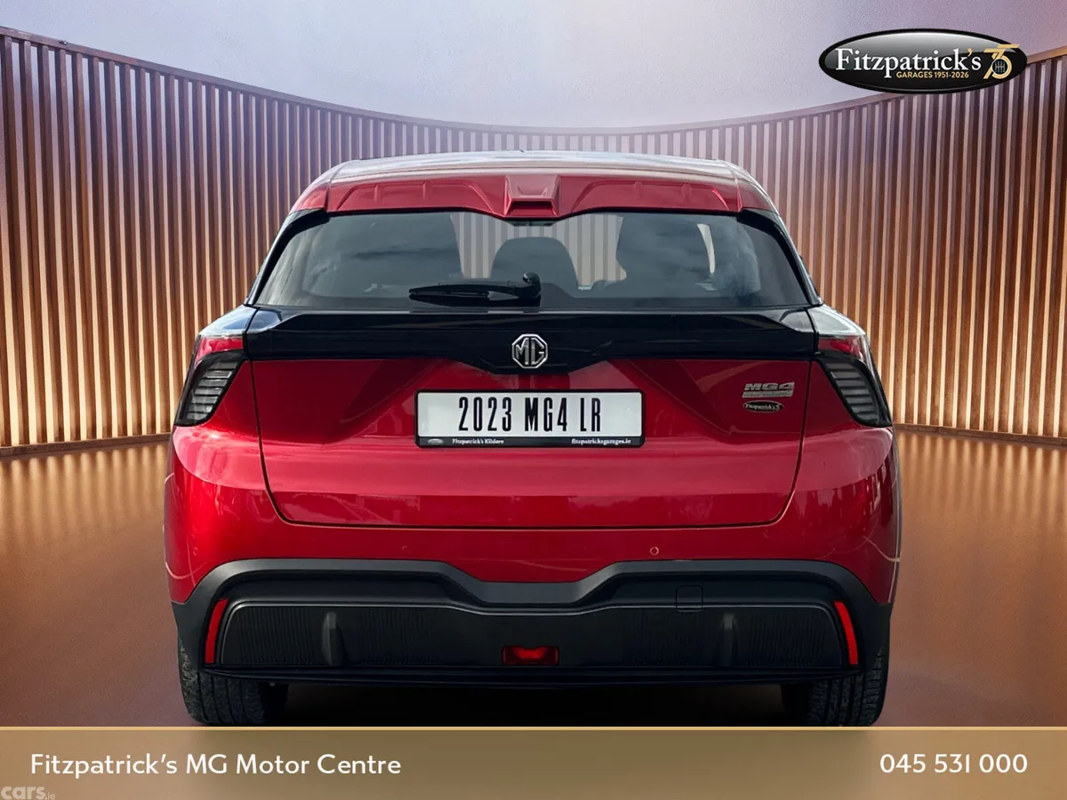 MG MG4 Hatchback, Electric, 2023, Red