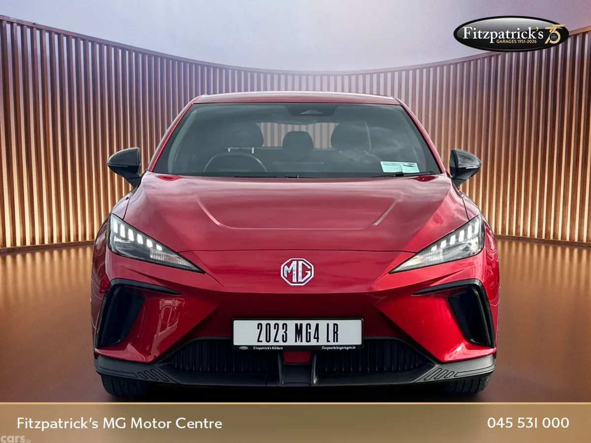 MG MG4 Hatchback, Electric, 2023, Red