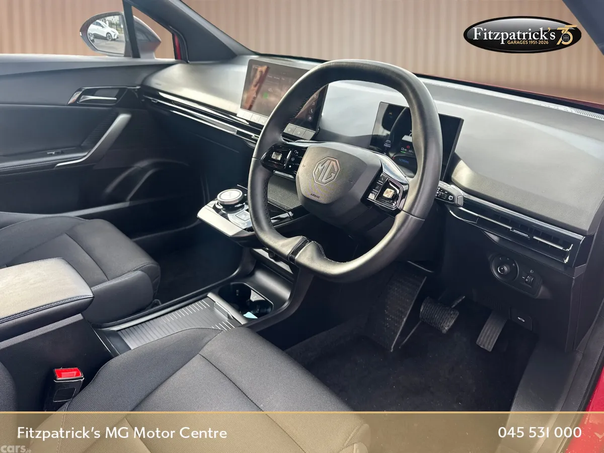 MG MG4 Hatchback, Electric, 2023, Red